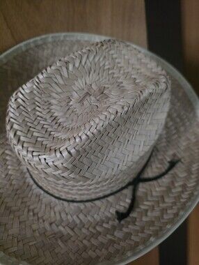 Faux Straw Hat With A Coating Edge Brim, Wearable, Crafts, Fall/Autumn
